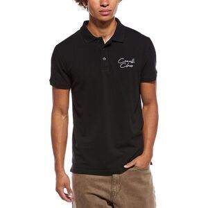 Cavalli Class Mens  Polo Shirt, Black